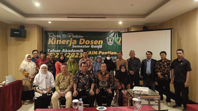 LANGKAH PROGRESIF LPM IAIN PONTIANAK SELENGGARAKAN KEGIATAN PENILAIAN DAN REVIEW BEBAN KINERJA DOSEN