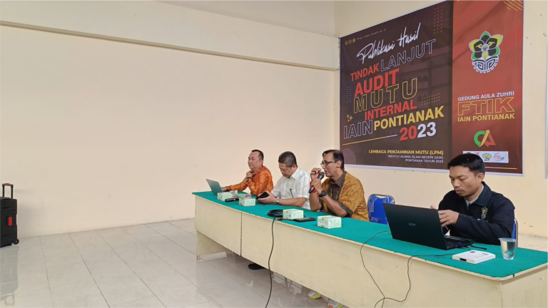 IAIN PONTIANAK TERUS MAJU: KEGIATAN TINDAKLANJUT AMI DORONG PENINGKATAN KUALITAS