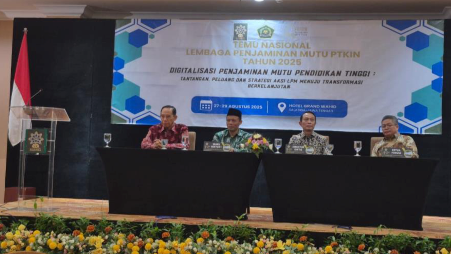 Ketua LPM IAIN Pontianak Dorong Transformasi Digitalisasi Mutu PTKIN di Forum Nasional Salatiga_5