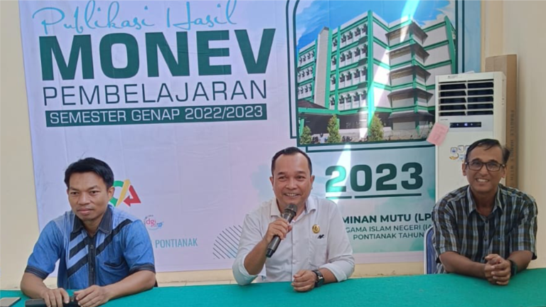 KUALITAS PEMBELAJARAN TERUS DITINGKATKAN: LPM LAKUKAN PUBLIKASI HASIL MONITORING DI IAIN PONTIANAK