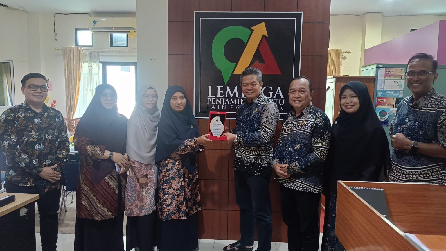 Kunjunggan LPM UNISSAS ke LPM IAIN Pontianak_1