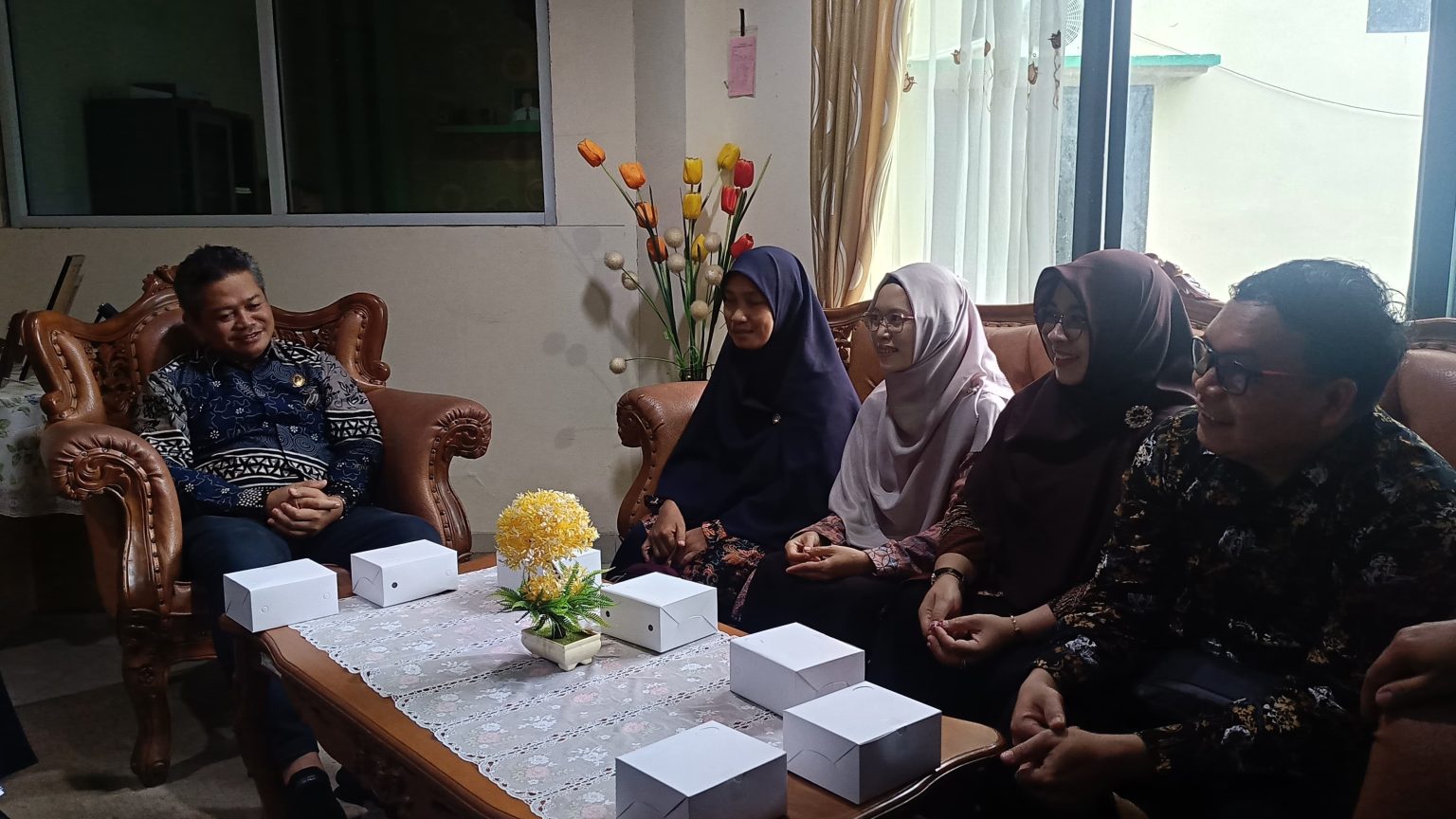 Kunjunggan LPM UNISSAS ke LPM IAIN Pontianak_6