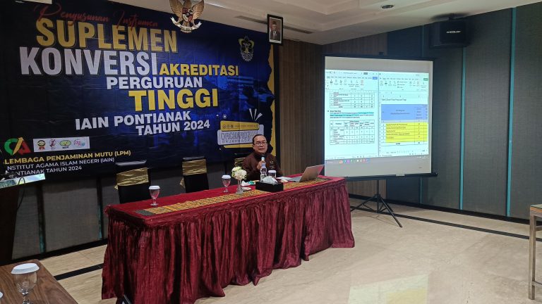 LPM IAIN PONTIANAK GELAR FINALISASI PENYUSUNAN BORANG ISK UNTUK AKREDITASI PERGURUAN TINGGI