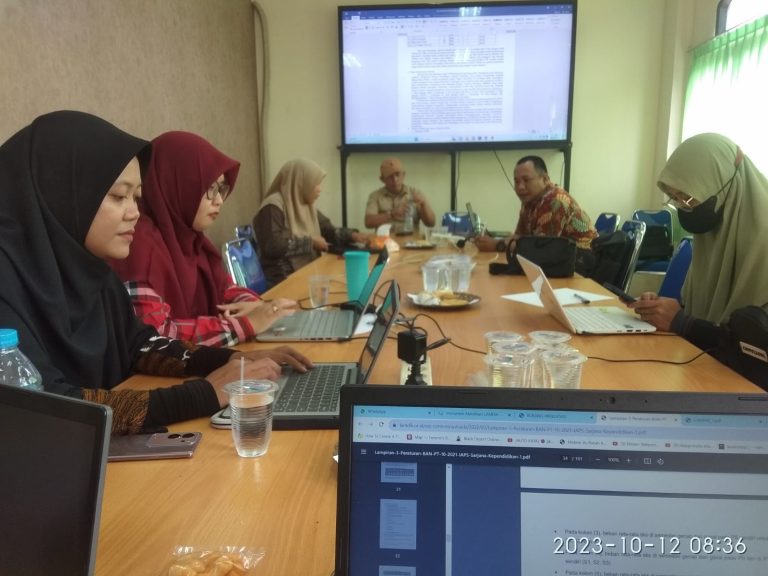 PENDAMPINGAN FINALISASI PERSIAPAN APS TADRIS MATEMATIKA FAKULTAS TARBIYAH DAN ILMU KEGURUAN