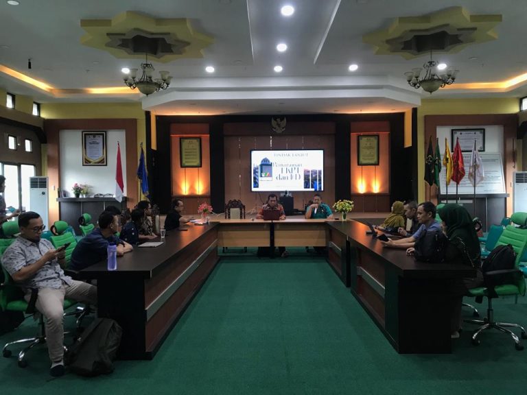 TINDAK LANJUT PENYUSUNAN LKPT DAN LED UNTUK AKREDITASI PERGURUAN TINGGI IAIN PONTIANAK