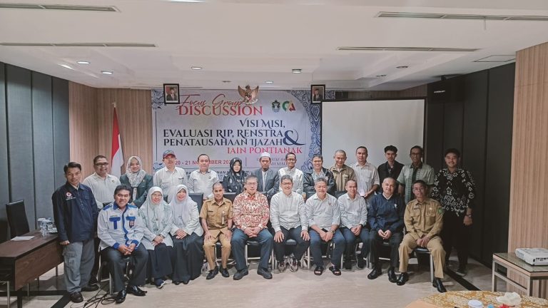 LPM IAIN PONTIANAK GELAR FGD  VISI MISI, EVALUASI RIP RENSTRA, DAN PENATAUSAHAAN IJAZAH TAHUN 2023