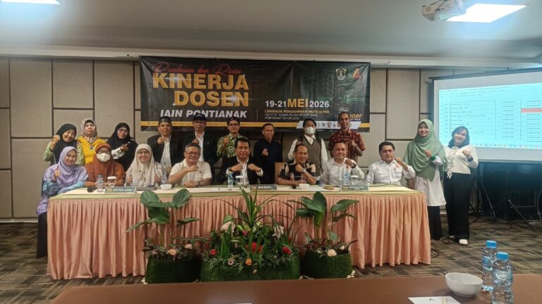 KAWAL MUTU AKADEMIK, LPM IAIN PONTIANAK SUKSES RAMPUNGKAN PENILAIAN KINERJA DOSEN SEMESTER GANJIL