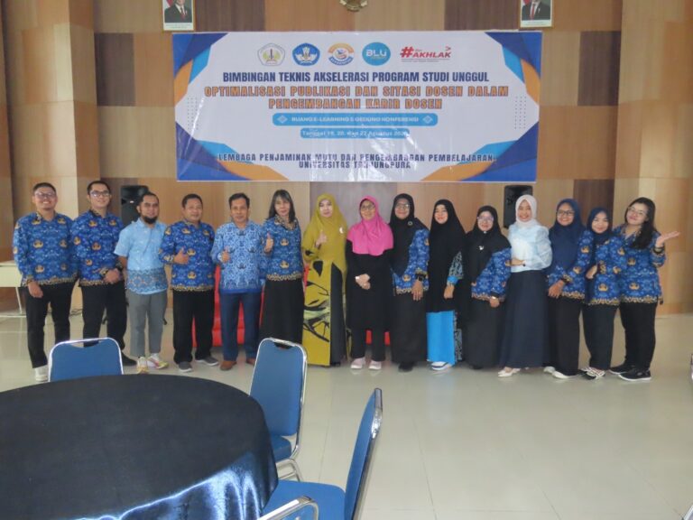 LPM IAIN PONTIANAK IKUTI BIMTEK AKSELERASI PROGRAM STUDI UNGGUL DI UNIVERSITAS TANJUNGPURA